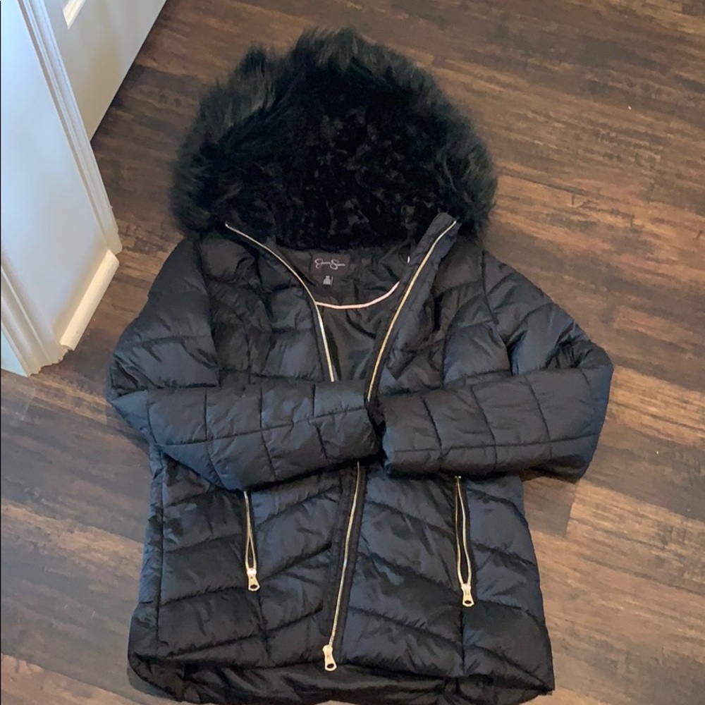 Black Jacket Jessica Simpson
